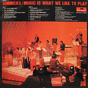 GIMMICKS / Music Is What We Like To Play